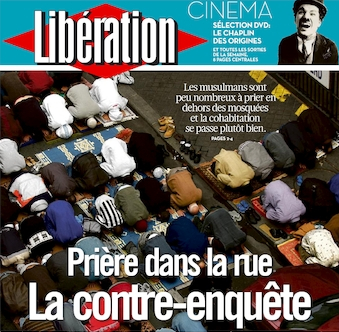 praying in the street